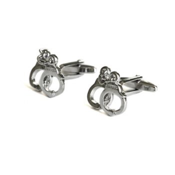 Novelty Police Hand Cuff Cufflinks
