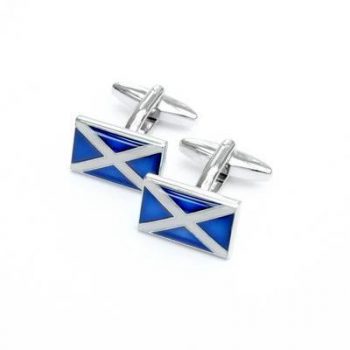 St Andrew Flag Cufflinks