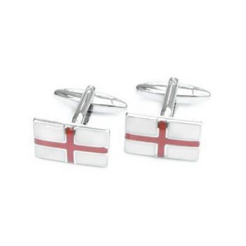 St George Flag Cufflinks + Irish Flag Cufflinks Available