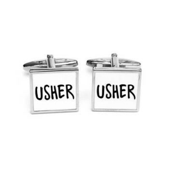 Wedding Theme Usher Cufflinks