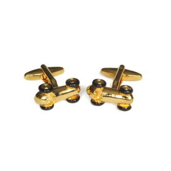 Vintage Racing Car Cufflinks