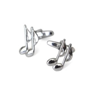 Quaver Musical Note Cufflinks