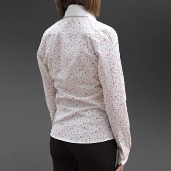 Ladies Fun Back Shirt with Pink Heart Design