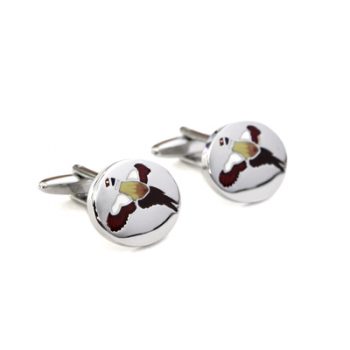 Oval Duck Cufflinks