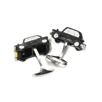 Novelty London Black Taxi Cab Cufflinks