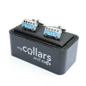 Green Camper Van Cufflinks