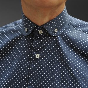 Polka dot mans shirt