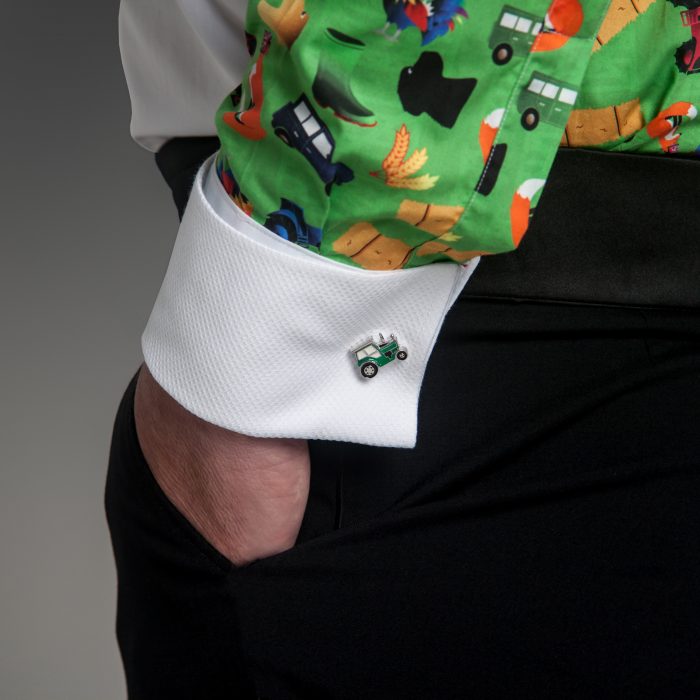 Countryside Fun Back Patterned Dress Shirt - Image 5