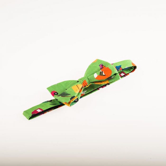 Country Theme Cotton Ready Tied Bow Tie - Image 5