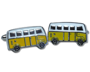 Novelty Yellow VW camper