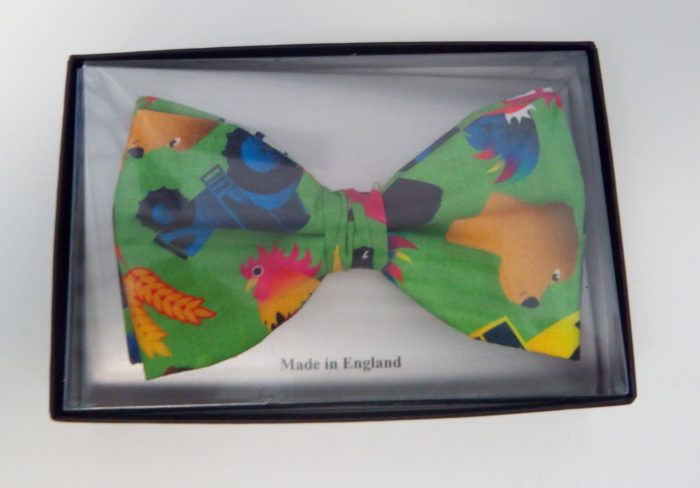 Country Theme Cotton Ready Tied Bow Tie - Image 3