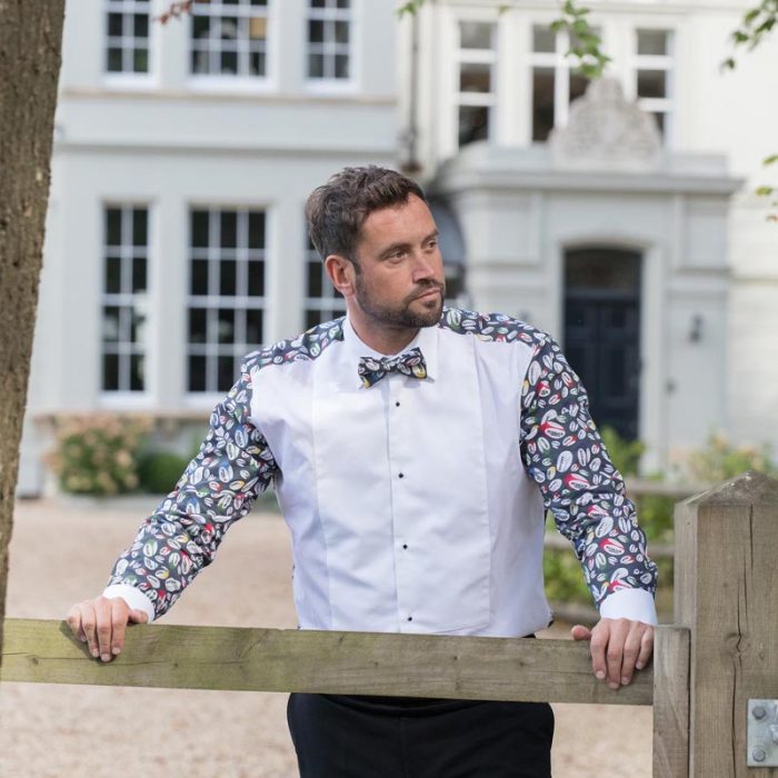 Rugby Fun Back Patterned Dress Shirt - Image 4