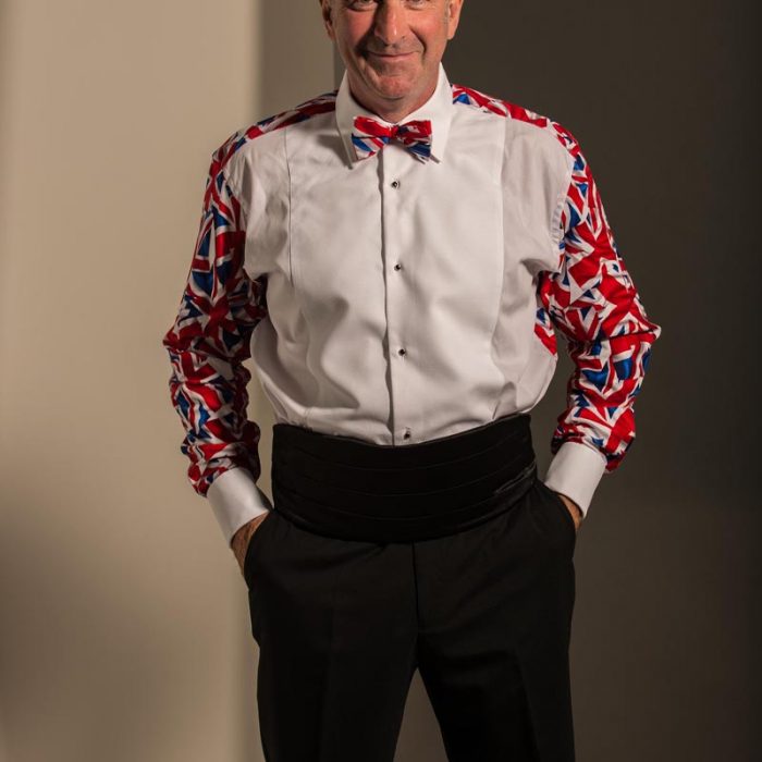 Union Jack Fun Back Patterned Dress Shirt - Image 6